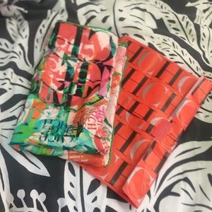 Carolina Herrera silk scarf